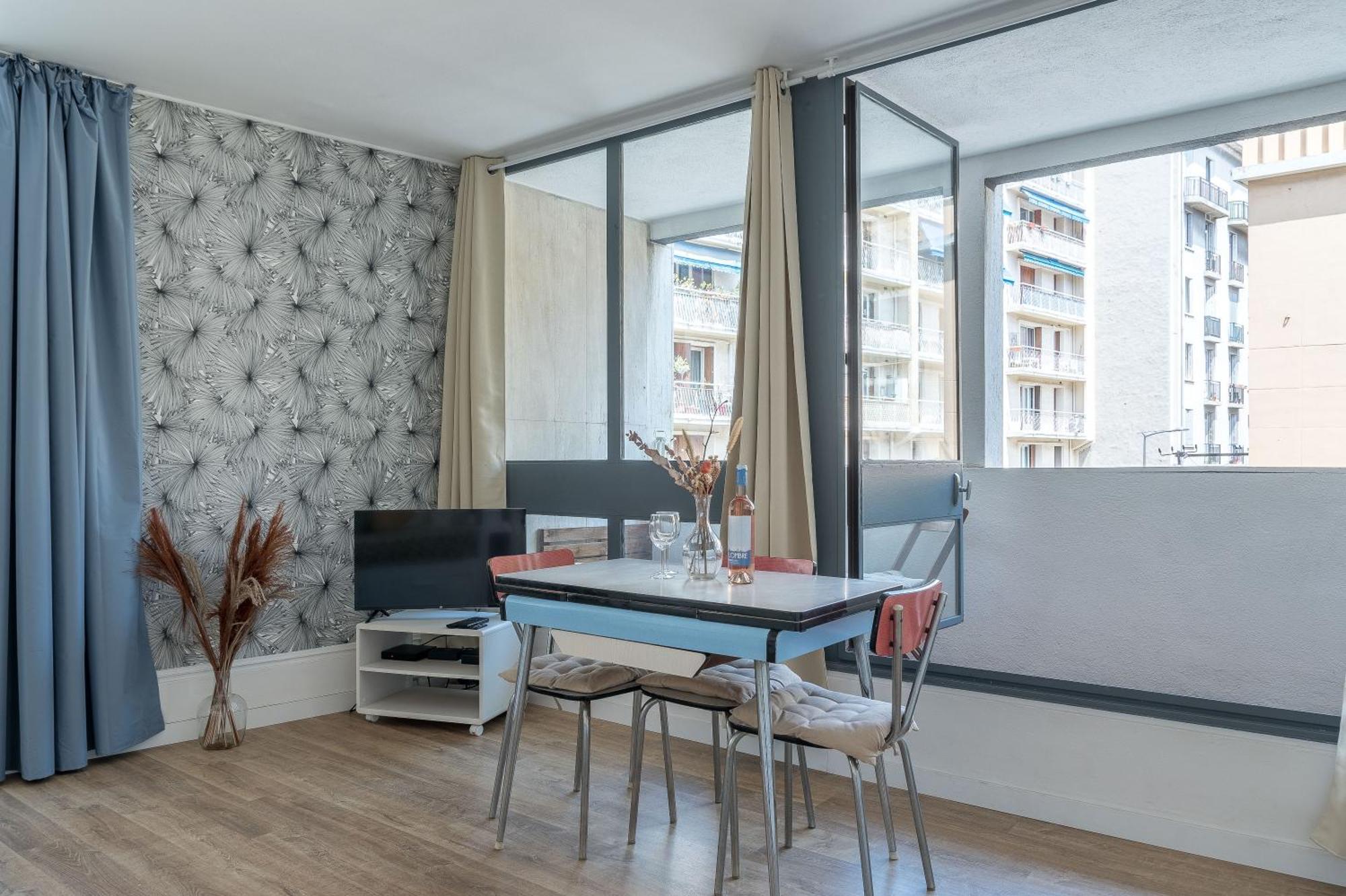 *Las Flores* Joli Studio Avec Balcon 마르세유 외부 사진