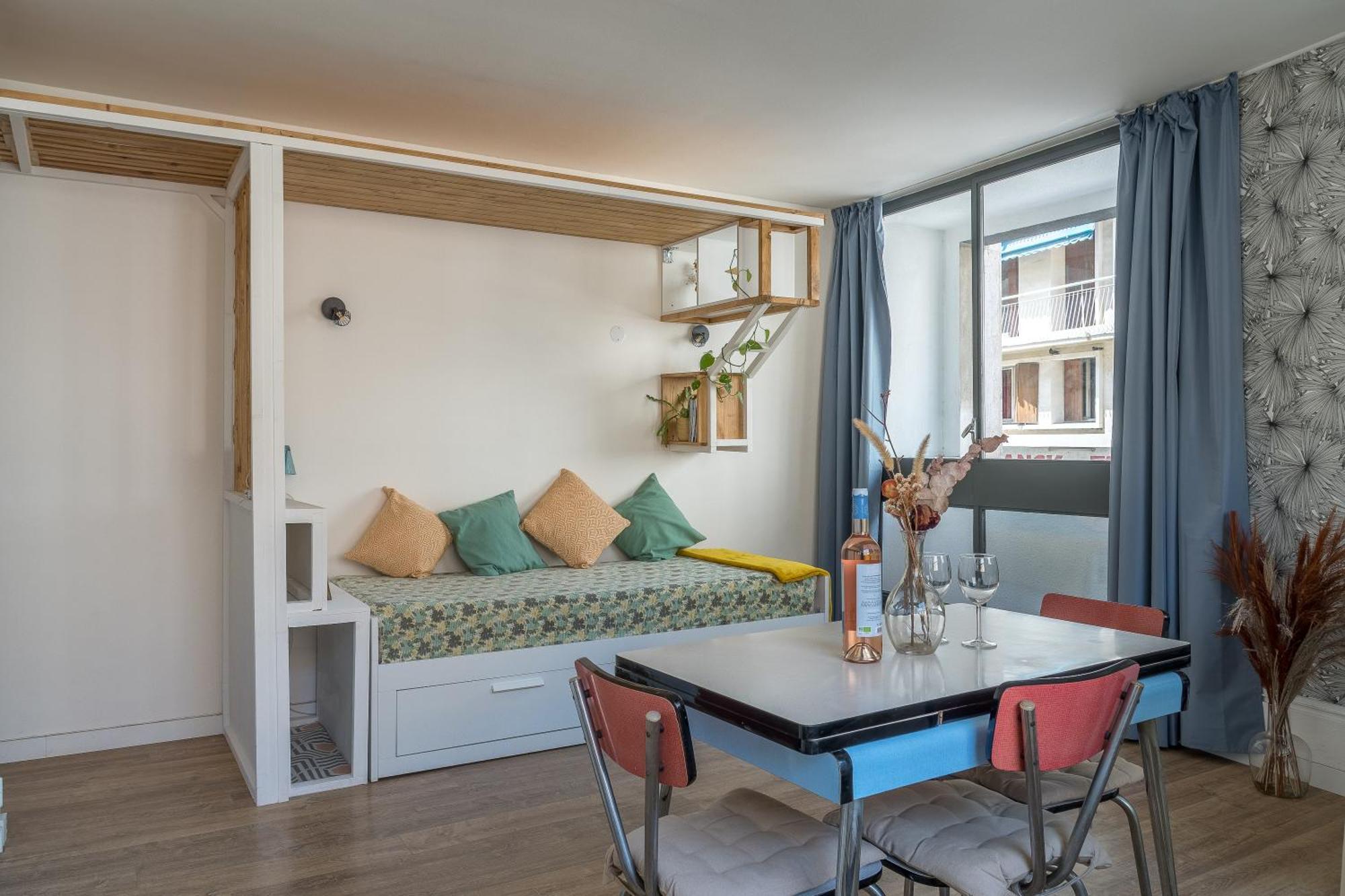 *Las Flores* Joli Studio Avec Balcon 마르세유 외부 사진