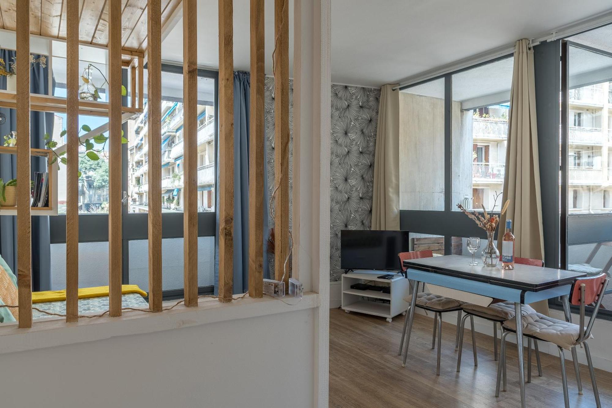 *Las Flores* Joli Studio Avec Balcon 마르세유 외부 사진